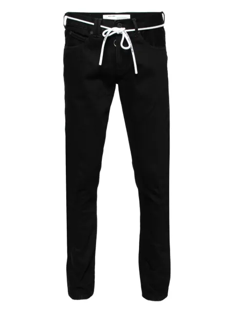 Off-White Pre-Owned pantalones Arrow con cordones
