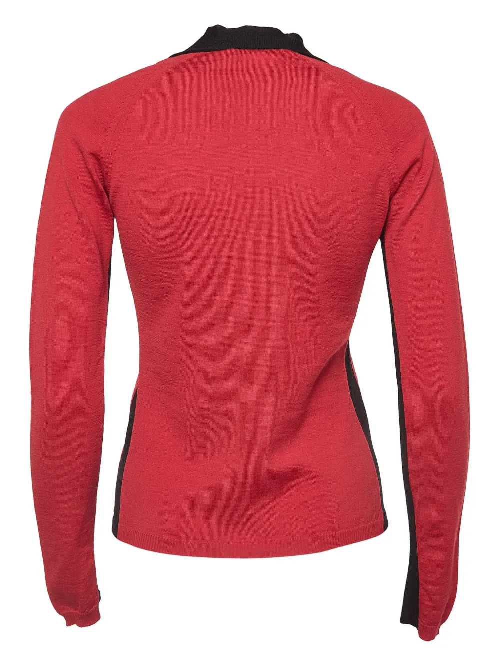 Givenchy Pre-Owned panelled V-neck sweater | Image 2