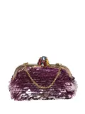 Dolce & Gabbana Pre-Owned sequins-embellished clutch bag - Pink