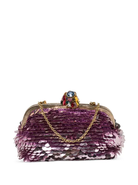 Dolce & Gabbana Pre-Owned sequins-embellished clutch bag 