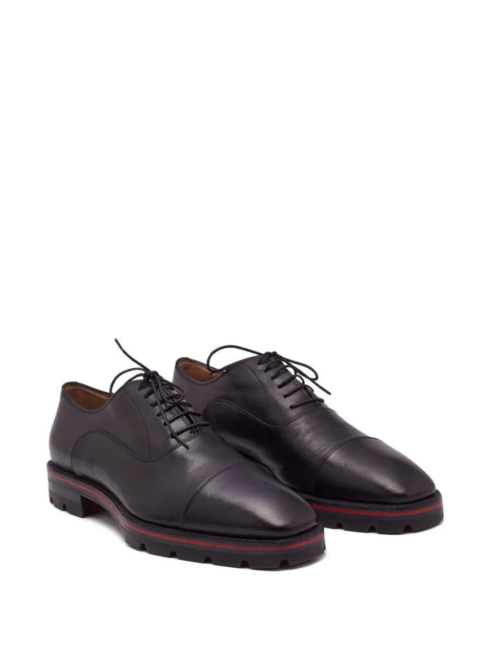 Christian Louboutin Pre-Owned Hubertus leather lace-up Oxford shoes | Image 2