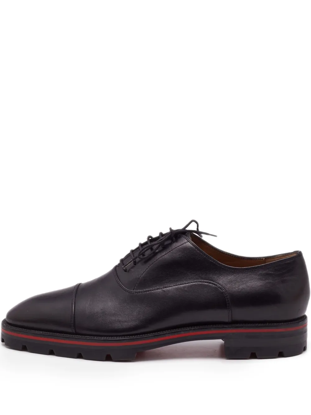 Christian Louboutin Pre-Owned Hubertus オックスフォードシューズ - ブラック Christian Louboutin Pre-Owned Hubertus オックスフォードシューズ - ブラック