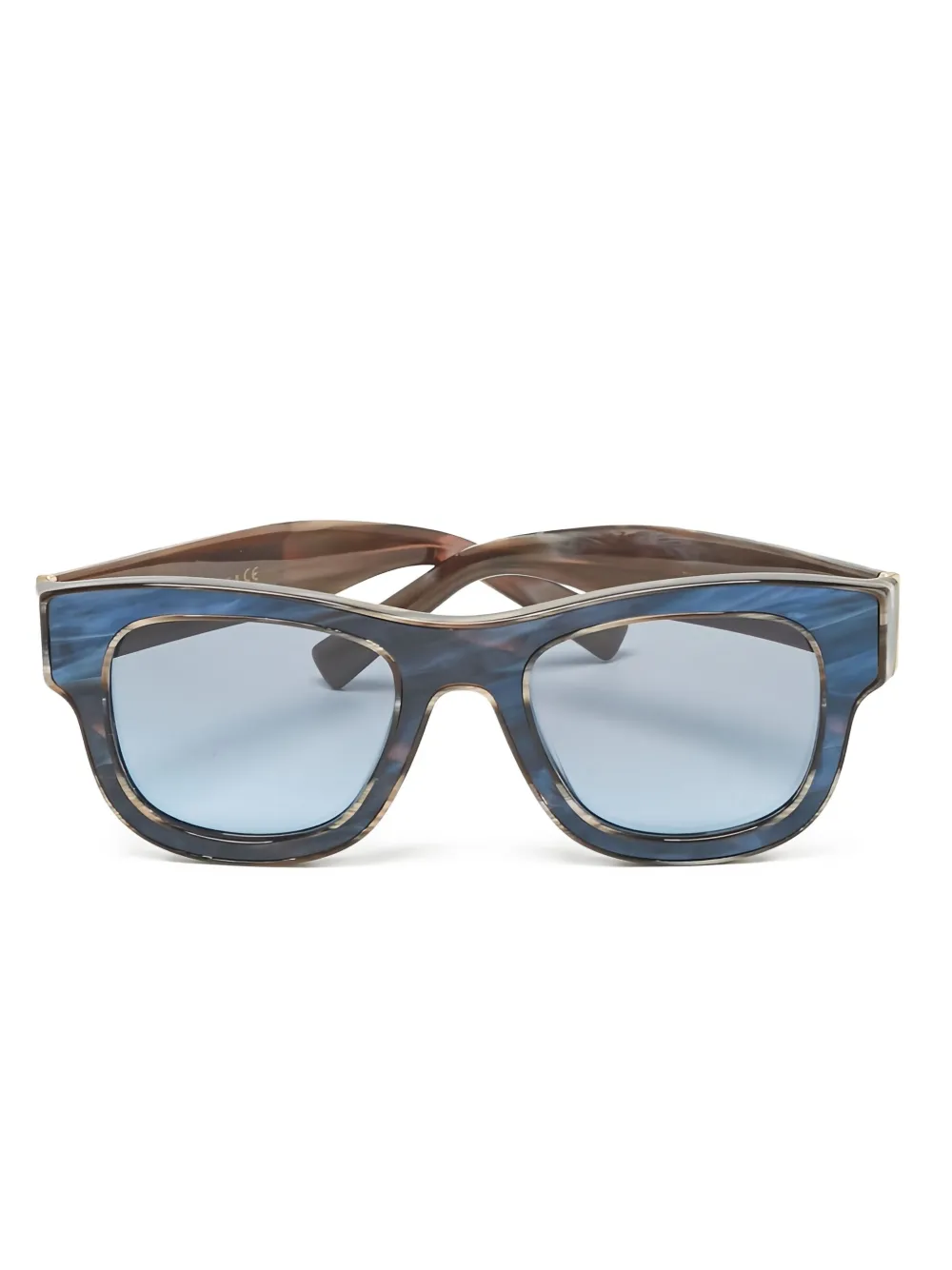 Dolce & Gabbana Pre-Owned rectangle-frame sunglasses | Blue | Image 1