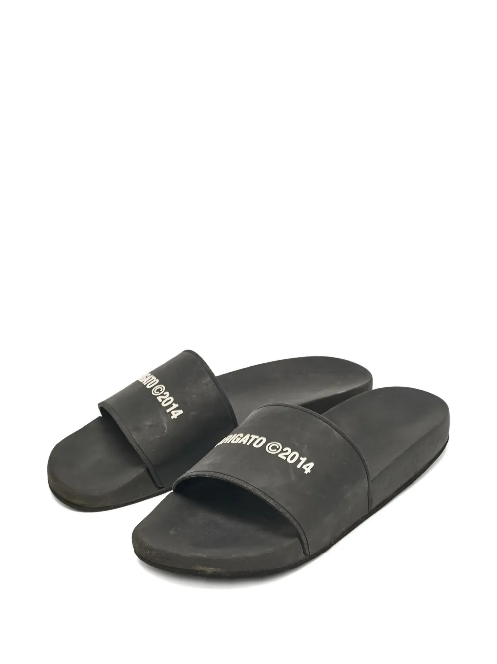 Axel Arigato pre-owned logo-print slides | Image 2