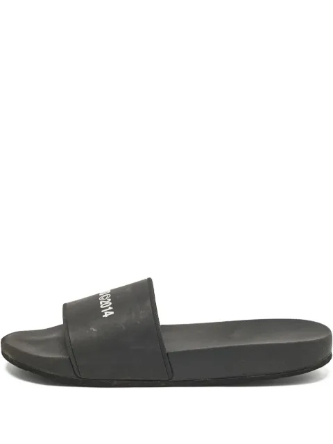 Axel Arigato pre-owned logo-print slides