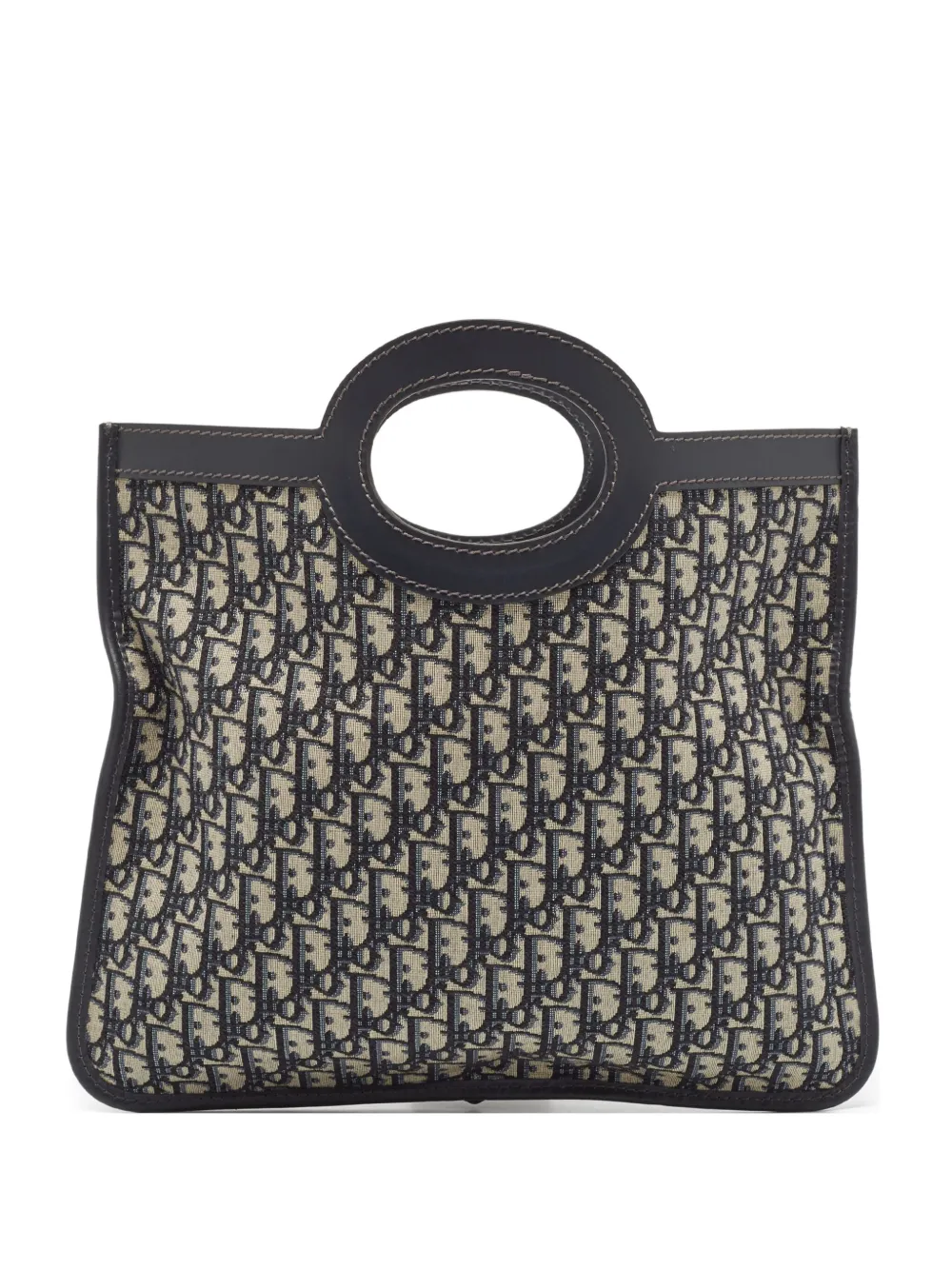 Christian Dior Pre-Owned Oblique tote bag - ニュートラル Christian Dior Pre-Owned Oblique tote bag - ニュートラル