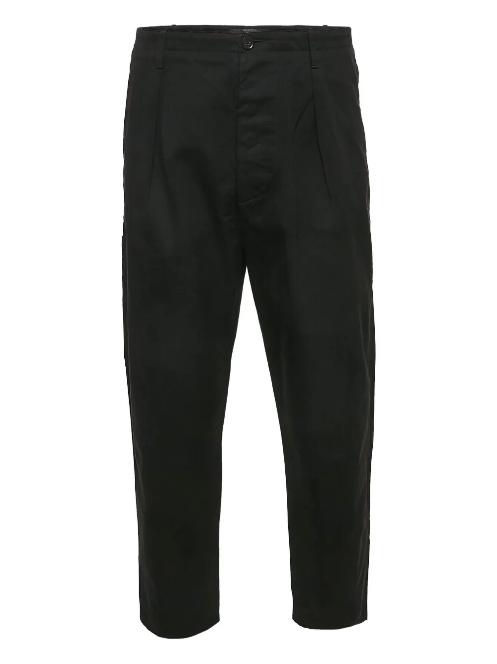 Valentino Garavani Pre-Owned logo-print trousers | Black | Image 1