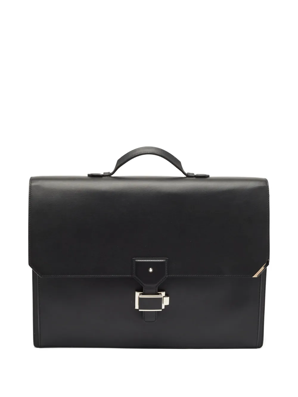 Montblanc 2024 leather briefcase - ブラック Montblanc 2024 leather briefcase - ブラック