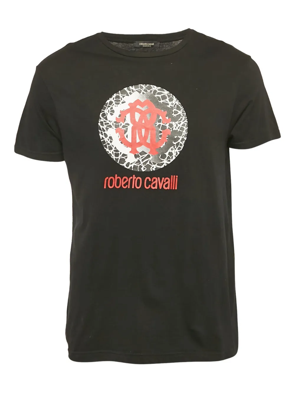 Roberto Cavalli Vintage ロゴ Tシャツ - ブラック Roberto Cavalli Vintage ロゴ Tシャツ - ブラック