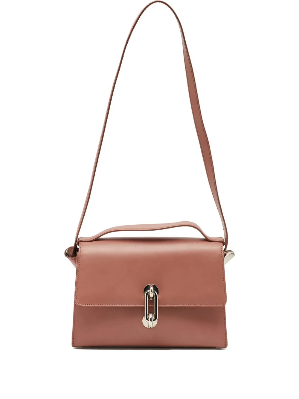 Balenciaga Pre-Owned leather flap shoulder bag - Rosa