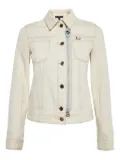 Louis Vuitton Pre-Owned zip-detail cotton jacket - White