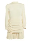 Gucci Pre-Owned draped silk dress - Neutrals