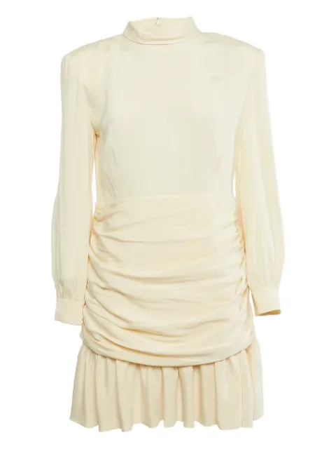 Gucci Pre-Owned vestido de seda drapeado