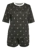 CHANEL Pre-Owned Interlocking logo suit - Black