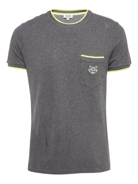 Kenzo Pre-Owned logo-embroidered T-shirt