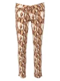 Just Cavalli Vintage animal-print trousers - Neutrals