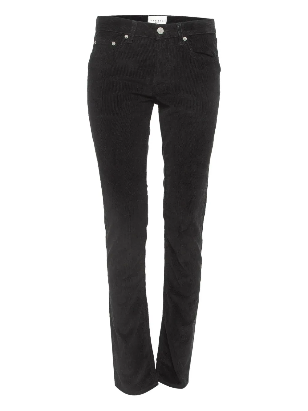 SANDRO  cotton trousers | Black | Image 1