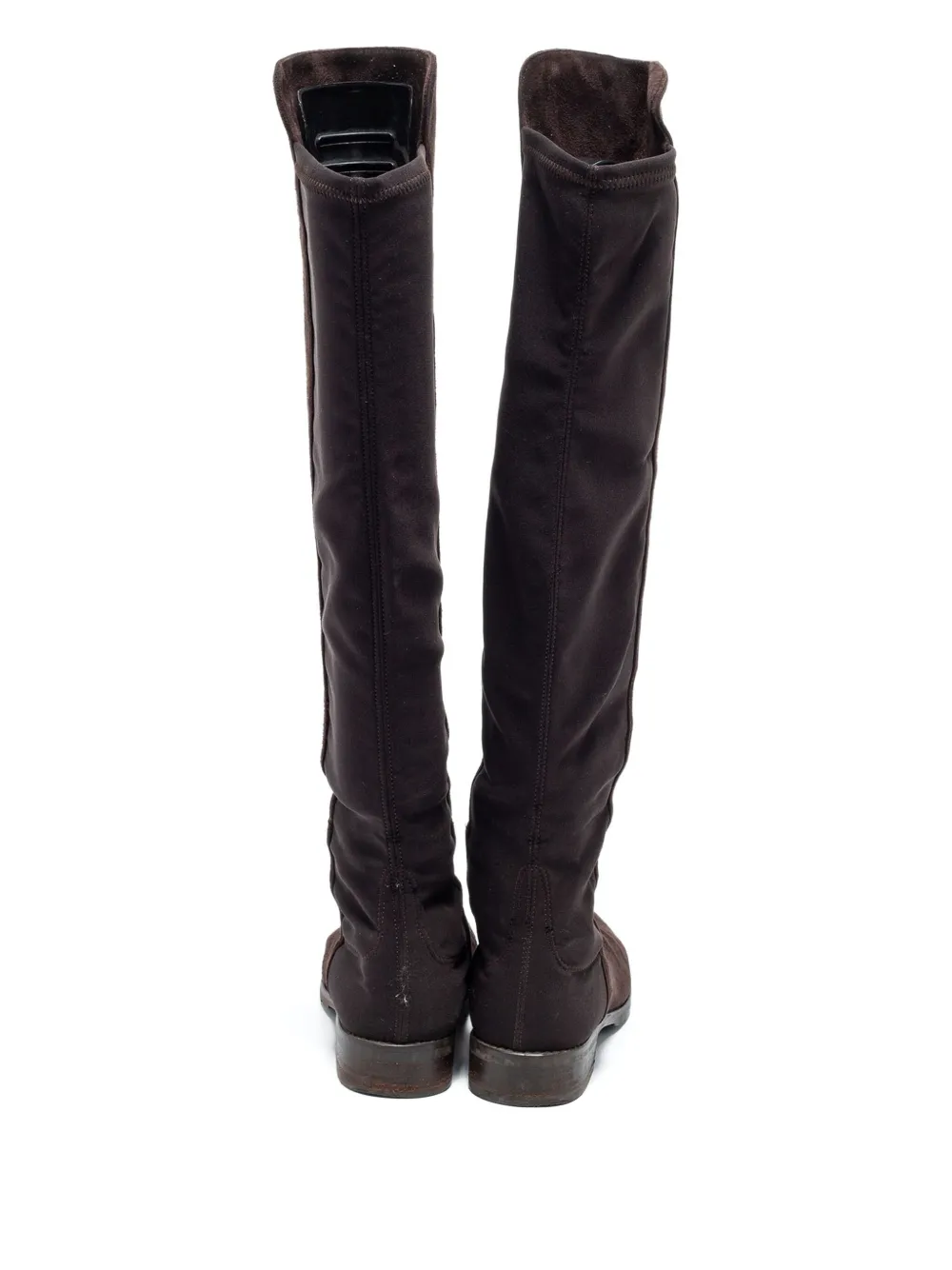 Pre-owned Stuart Weitzman 2024 Suede Boots In Brown