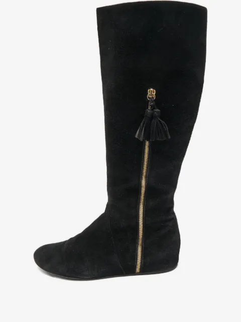 Stuart Weitzman botas con detalle de borlas