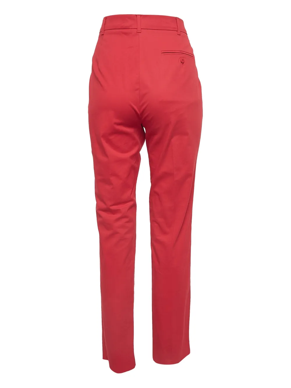 Max Mara Katoenen broek - Rood