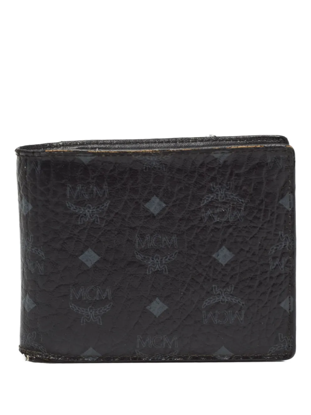 MCM Pre-Owned monogram leather wallet | Black | Image 1