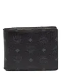 MCM Pre-Owned monogram leather wallet - Black