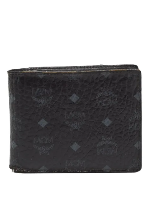 MCM Pre-Owned monogram leather wallet