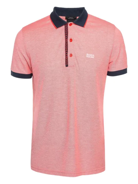 BOSS GREEN HUGO BOSS cotton polo shirt
