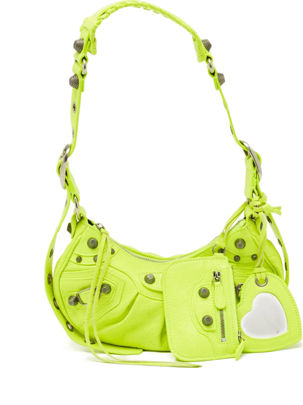 stud-detail shoulder bag