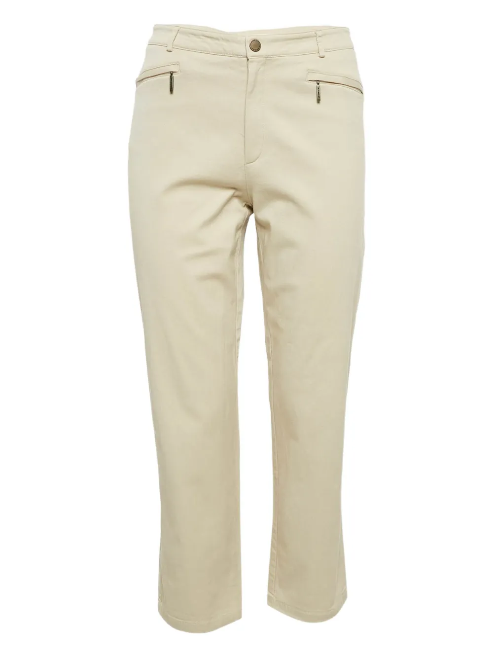 tailored cotton trousers
