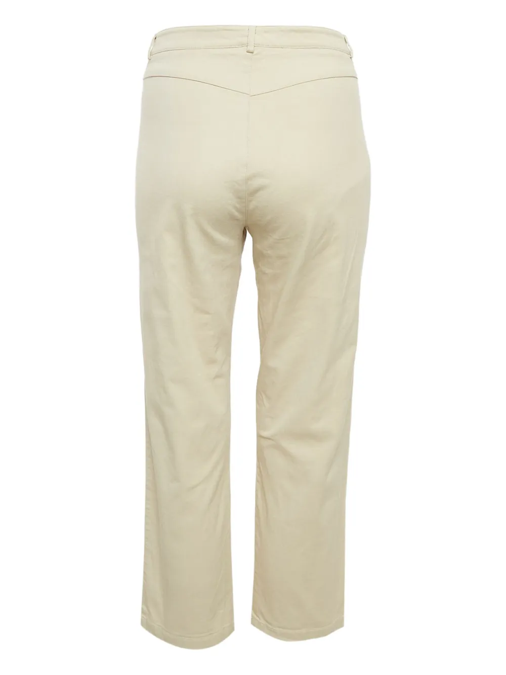 Burberry Pre-Owned Katoenen pantalon - Beige