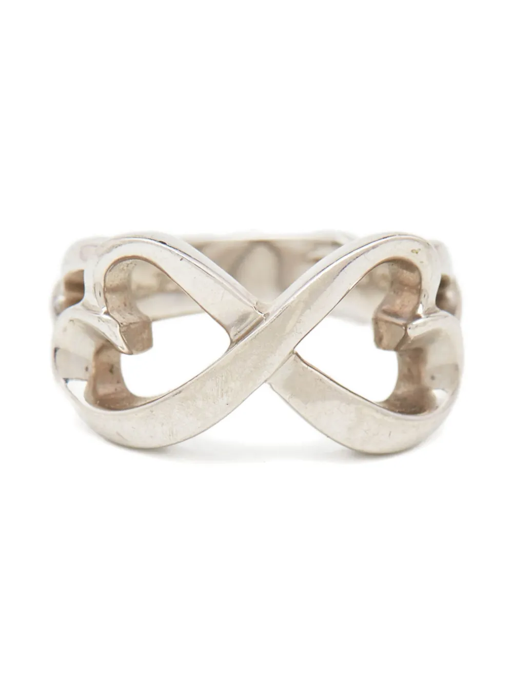 Tiffany & Co. Pre-Owned infinity hearts ring | Silver | Image 1