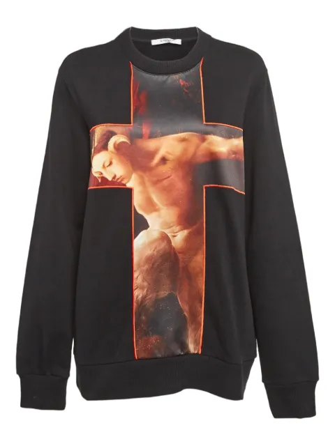 Givenchy Pre-Owned cross-print sweatshirt