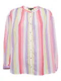 Maje striped button shirt - White