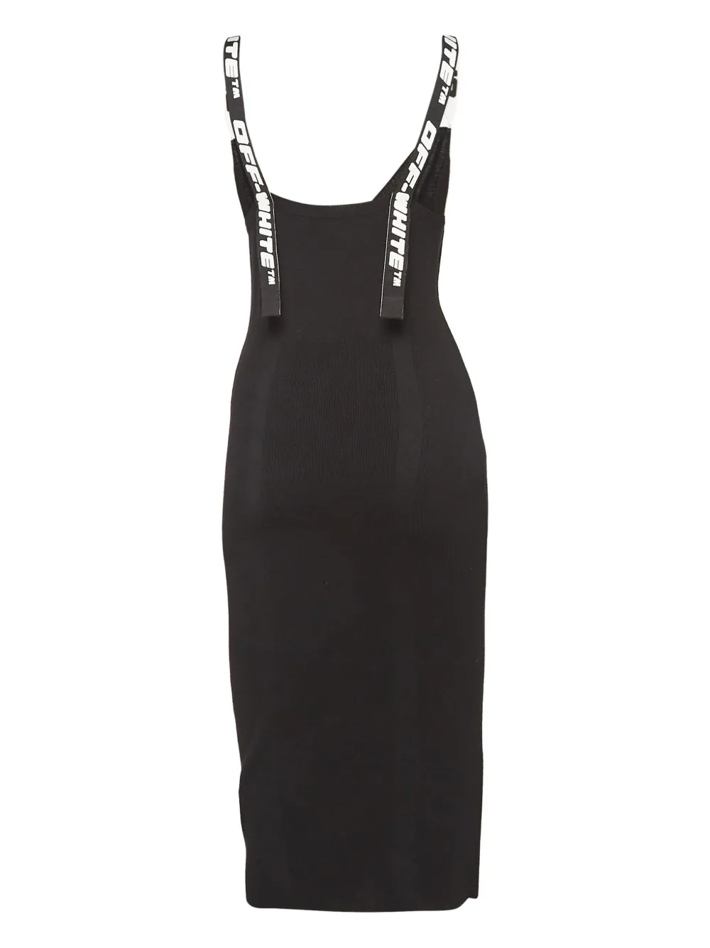 Off-White Pre-Owned logo-strap fitted dress | Image 2