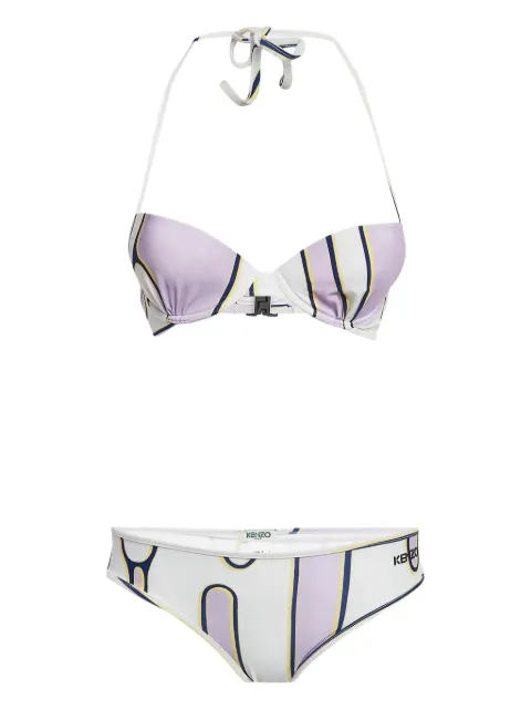 Kenzo Pre-Owned abstract-print bikini