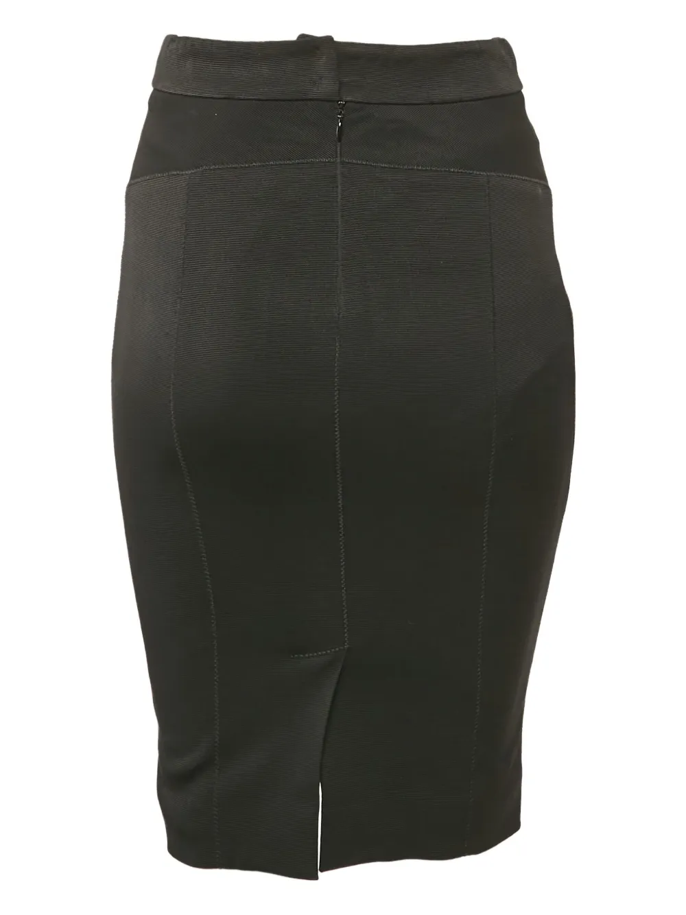 Dolce & Gabbana Pre-Owned Stretch-crêpe kokerrok - Zwart