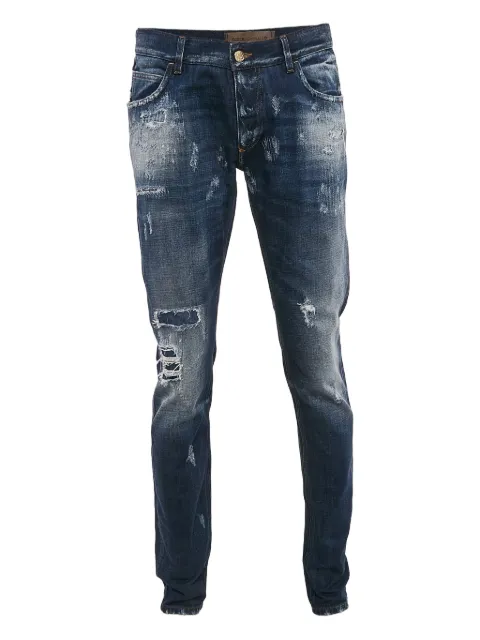 Dolce & Gabbana Pre-Owned distressed cotton jeans