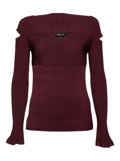 Cushnie ribbed top