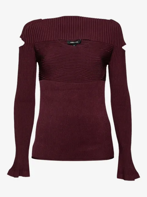 Cushnie ribbed top