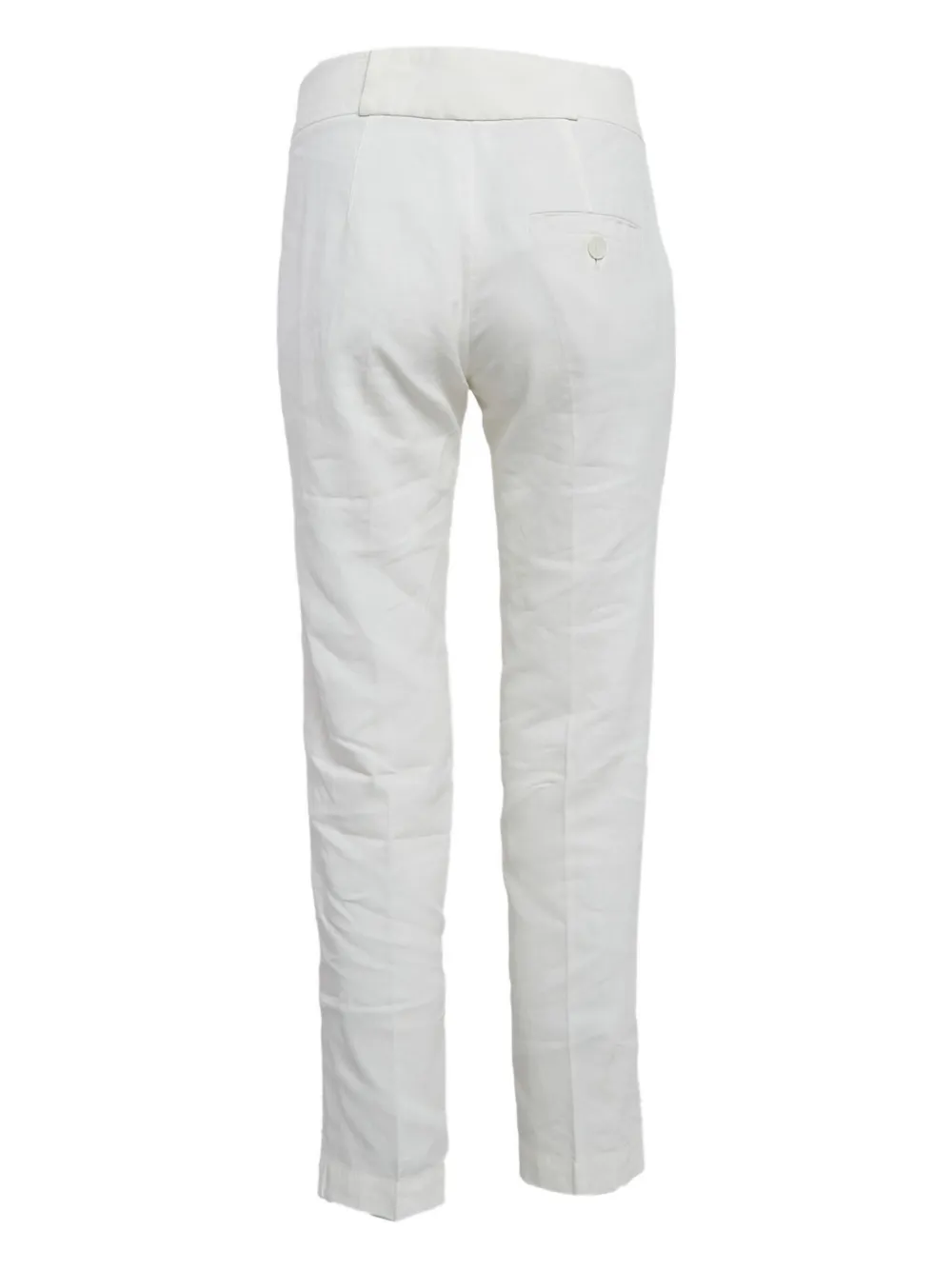 Brunello Cucinelli Vintage Straight broek van linnenblend - Wit