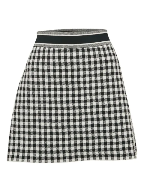 Christian Dior Pre-Owned checked skirt