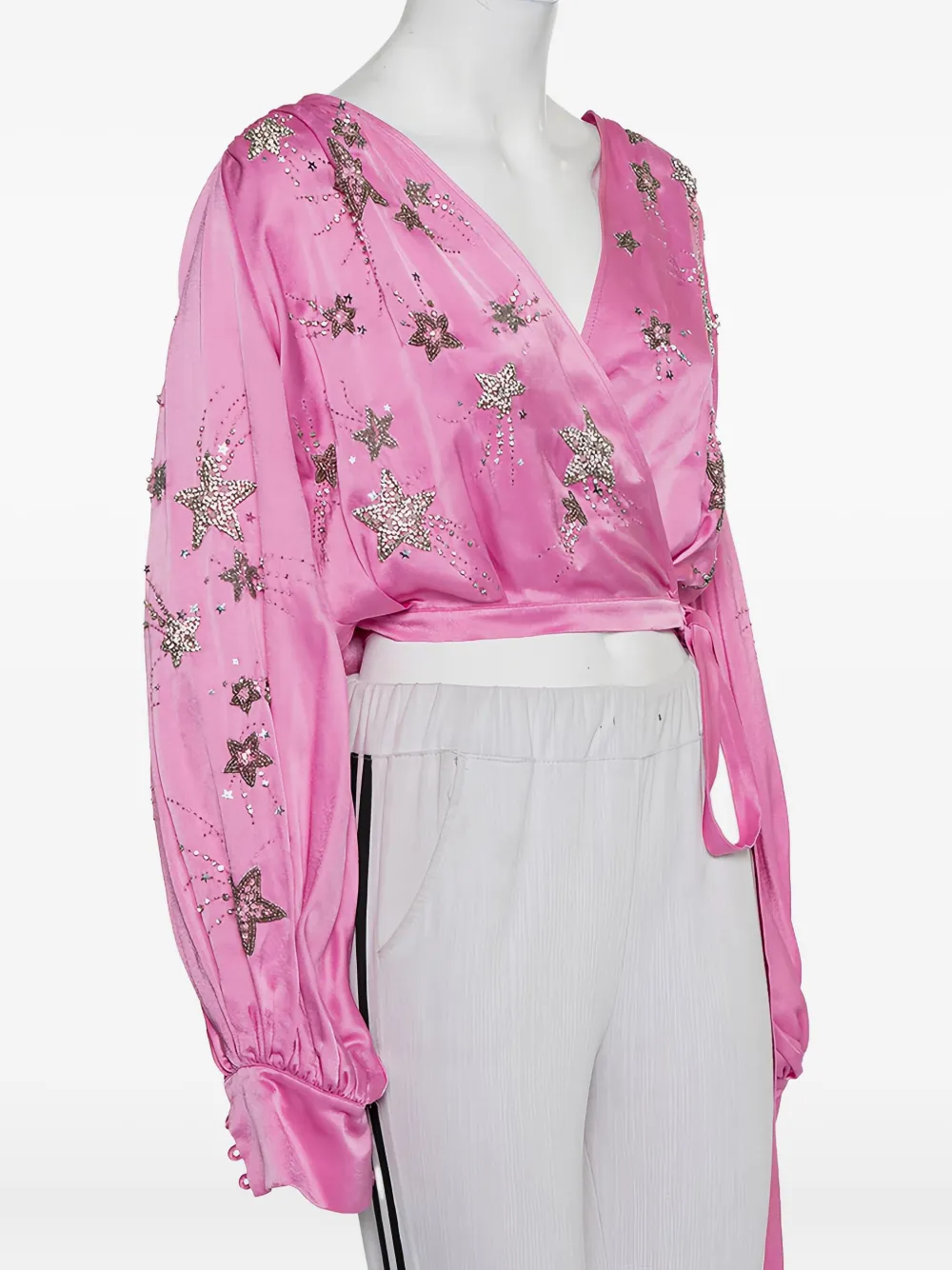 The Attico rhinestone-embellished top | Image 2