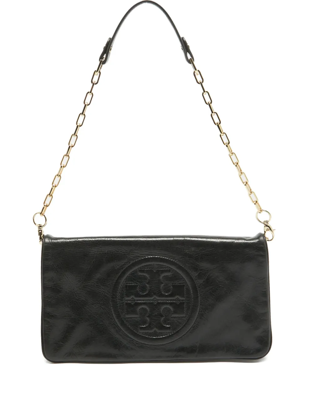 pre-owned Reva leather clutch bag