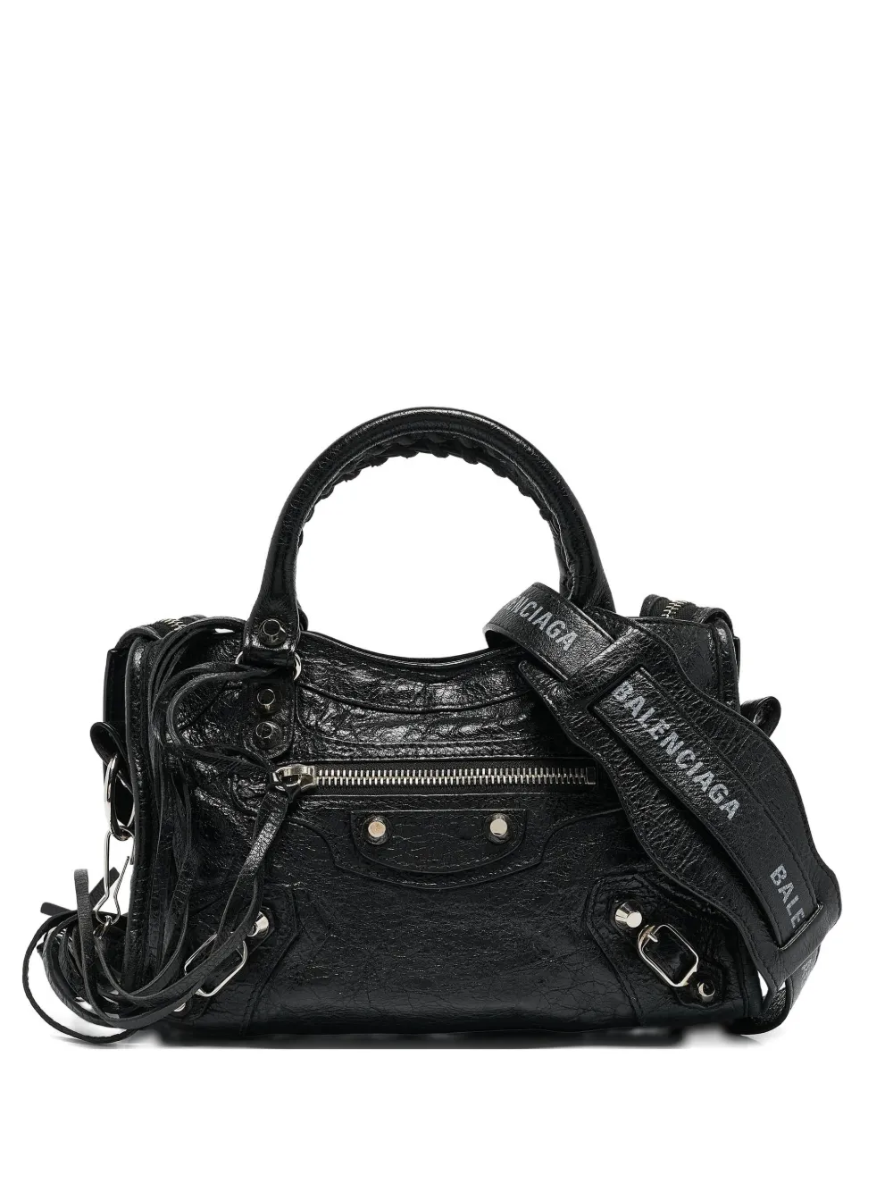 Balenciaga Pre-Owned leather tote bag - ブラック Balenciaga Pre-Owned leather tote bag - ブラック