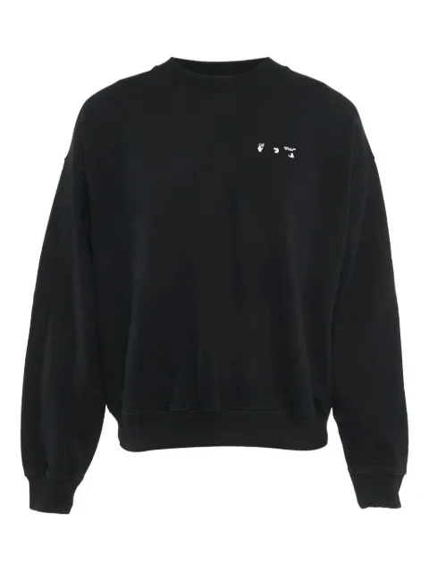 Off-White Pre-Owned logo-print sweatshirt