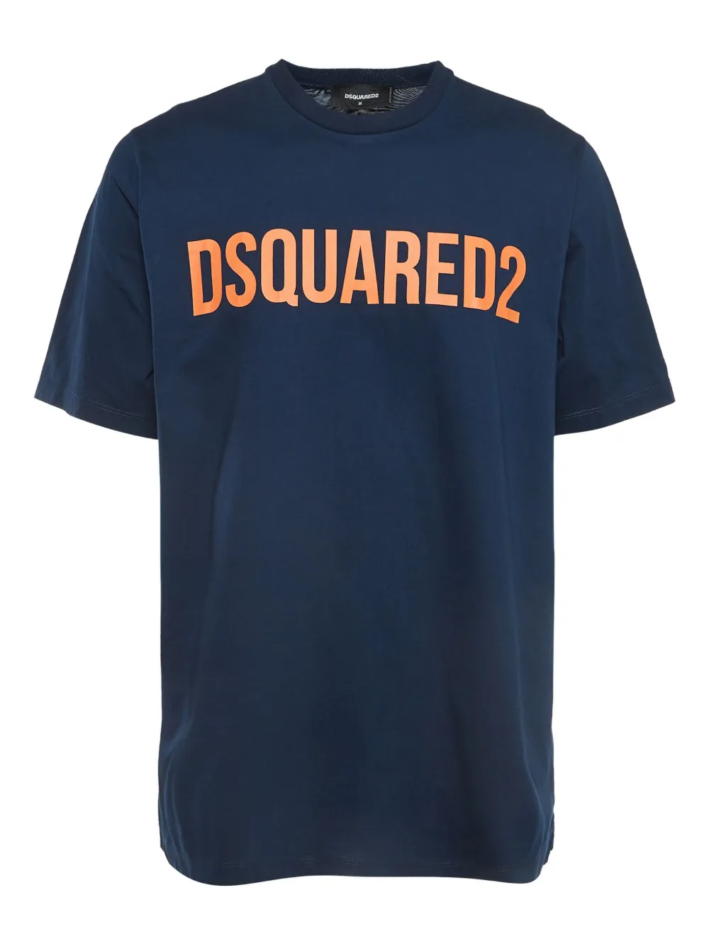 DSQUARED2 2024 pre-owned logo-print cotton T-shirt - ブルー DSQUARED2 2024 pre-owned logo-print cotton T-shirt - ブルー
