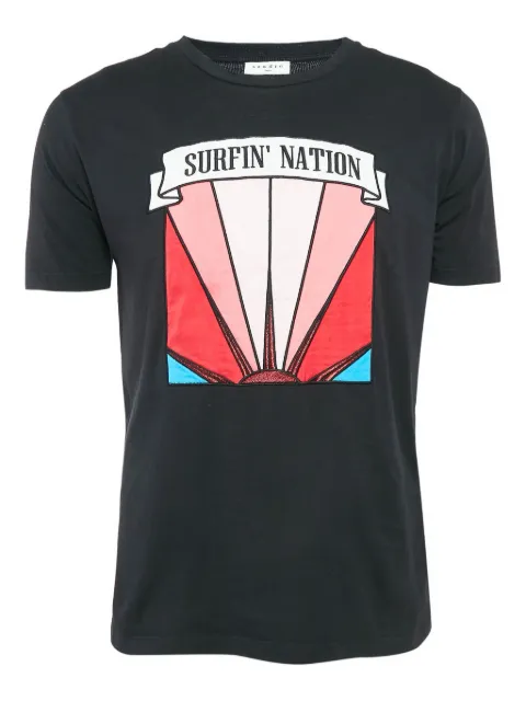 SANDRO graphic-print t-shirt