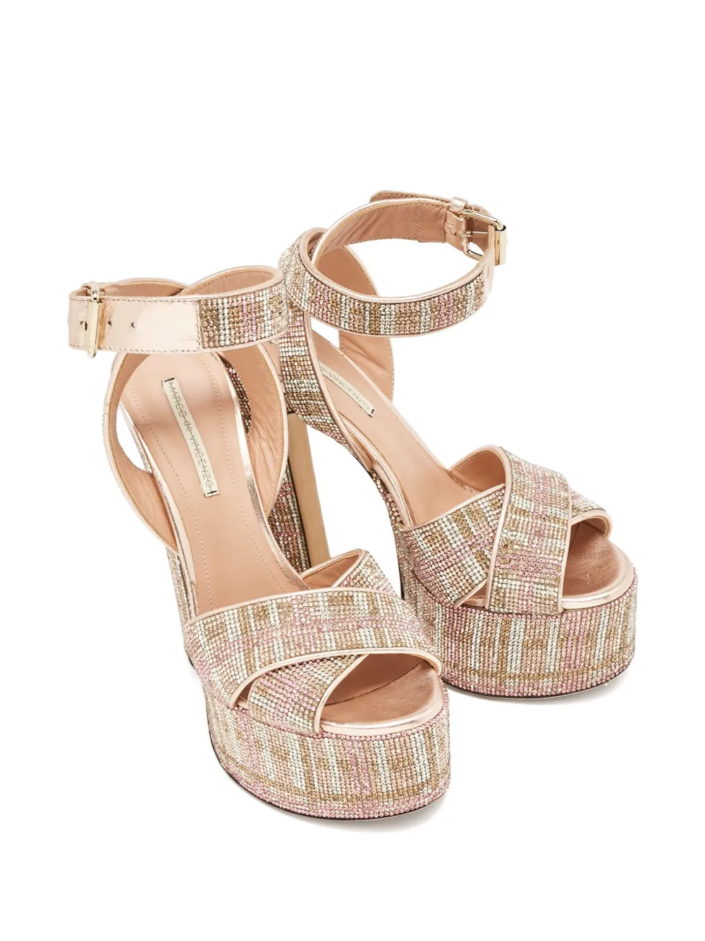 Marco De Vincenzo 120mm rhinestone-embellished sandals | Heeled Sandals | Image 2