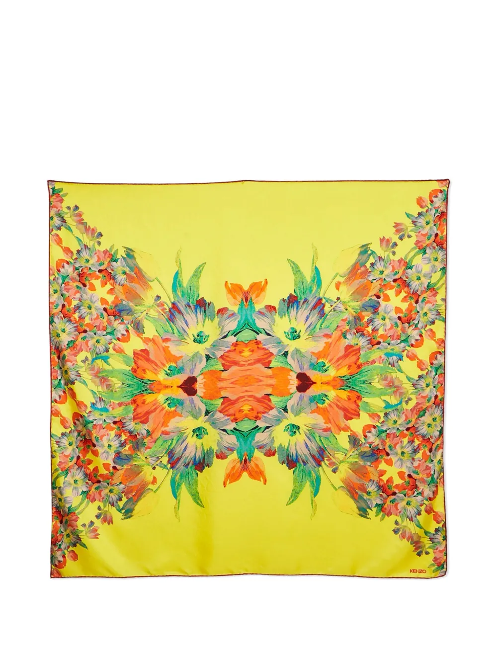Pre-owned Kenzo Silk Scarf